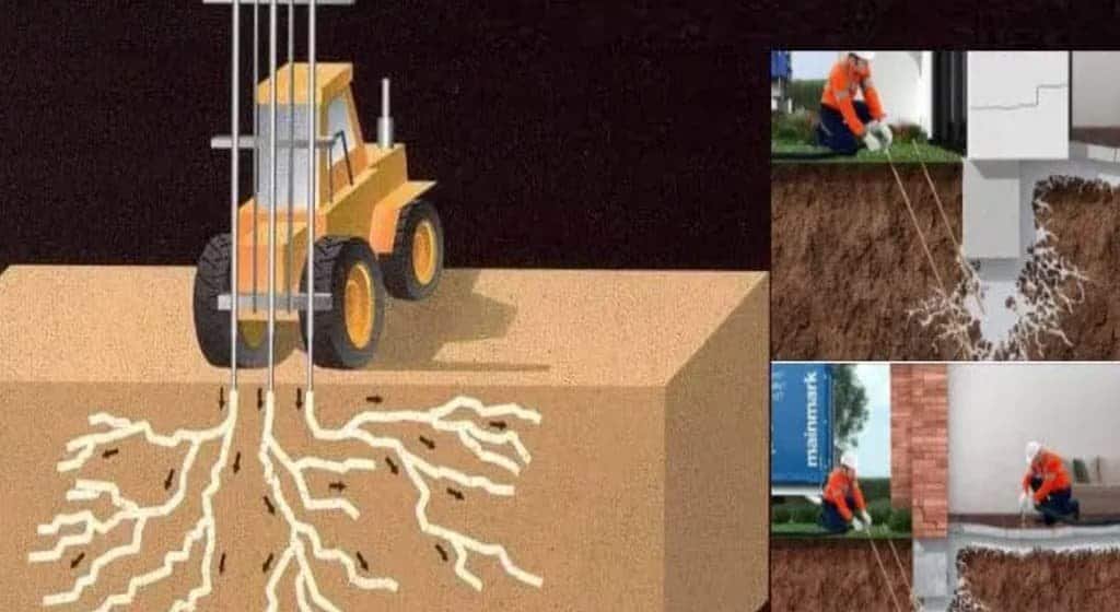 شركات حقن التربة تحت الأساسات
