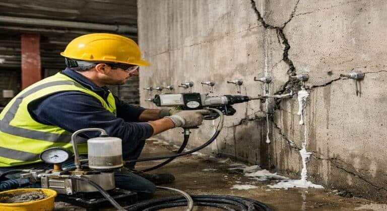 افضل شركة معالجة تصدعات الخرسانة