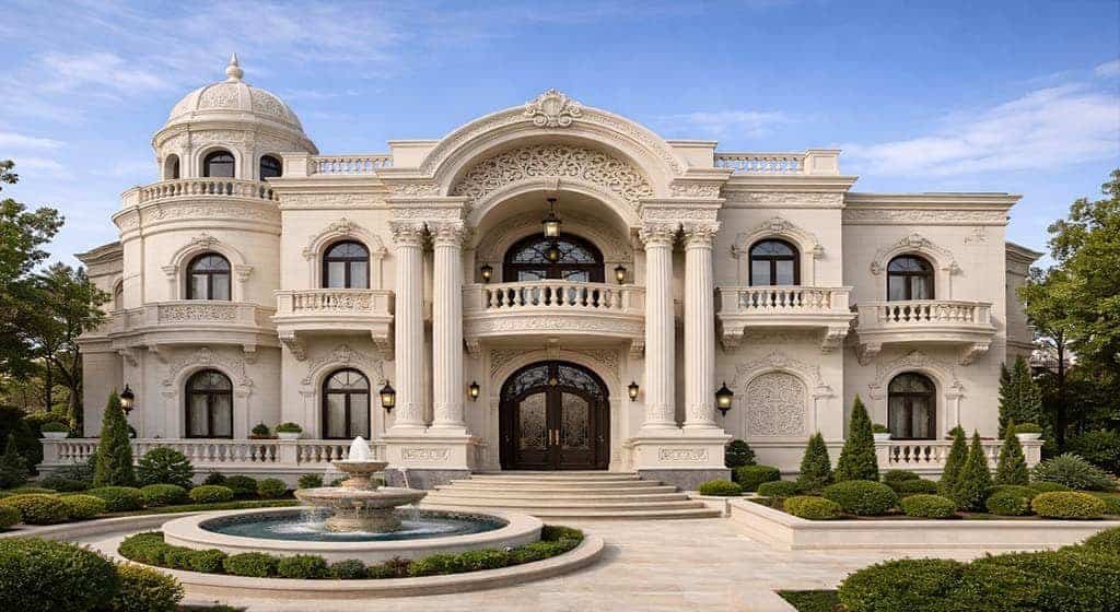 ديكورات واجهات جي ار سي