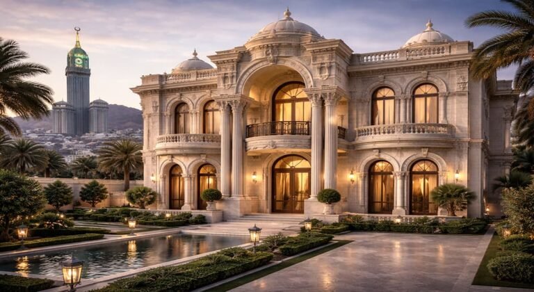 فلل واجهات جي ار سي مودرن