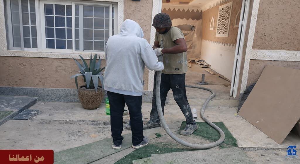 معالجة هبوط أساسات المباني