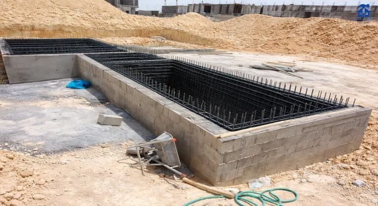 إنشاء مسابح خرسانية بالرياض