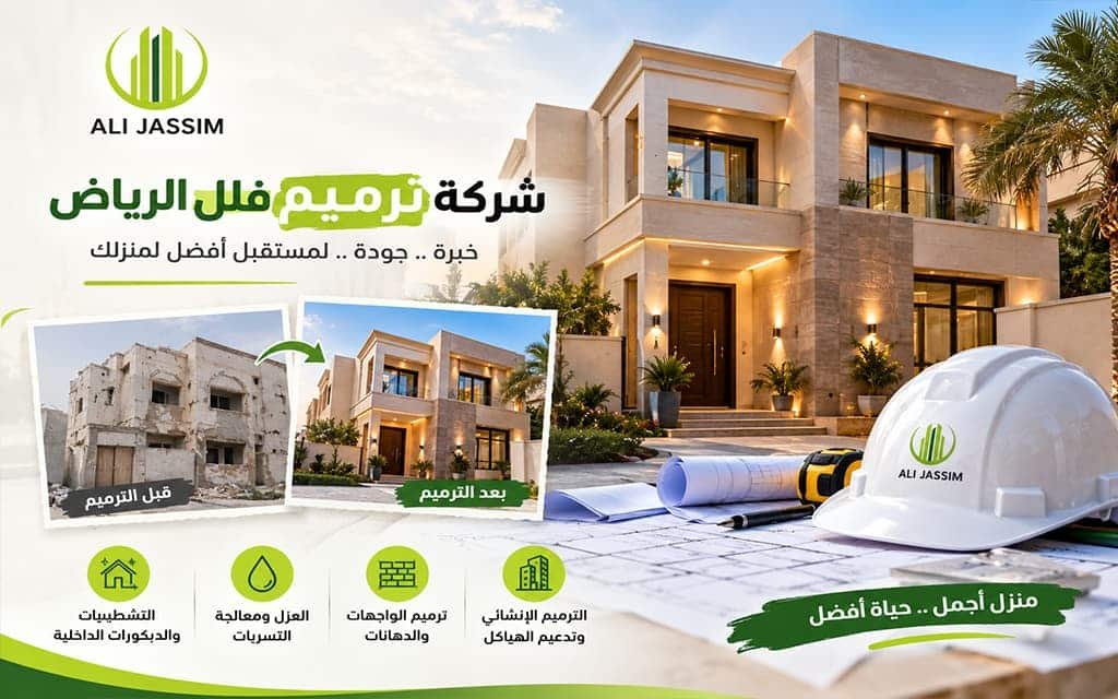شركة ترميم فلل الرياض